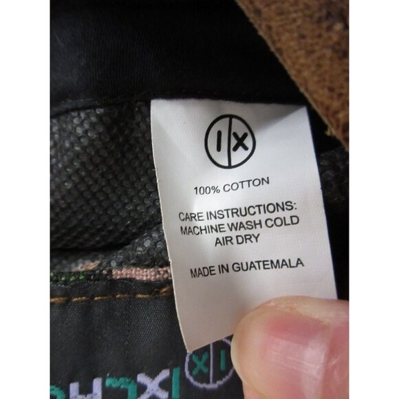 Ixchel Hat Cap Hook Loop Strap Tie Dye Patchwork Paneled Embroidered - Picture 10 of 11